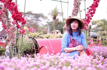 Kebun Bunga Begonia, Lembang/Instagram @marya_alena.