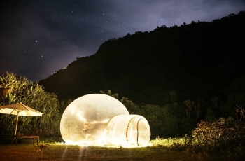 Bubble Hotel Bali/Instagram @bobaka23