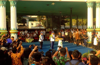 Kirab Obor Asian Games 2018 Berangkat dari Yogyakarta