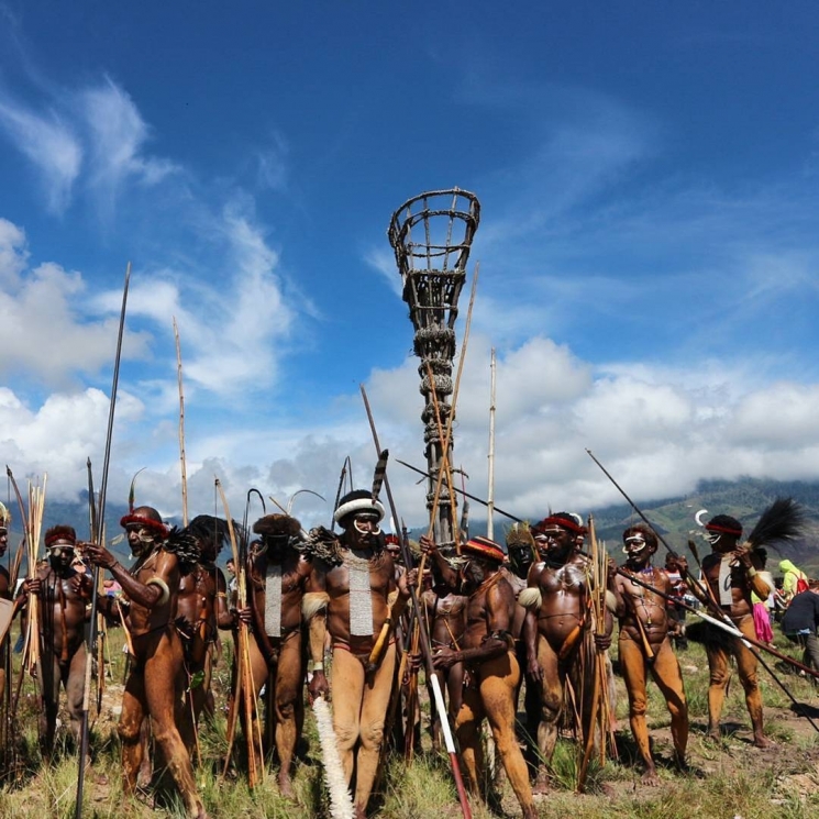 Festival Lembah Baliem di Papua/Instagram @kitaina.id