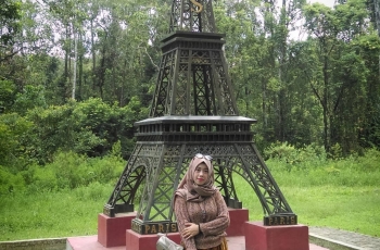 Menara Eiffel di Punti Kayu, Palembang/Instagram @gillvers_theto_lullylullaby