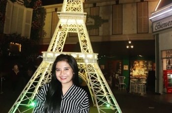 Menara Eiffel di Museum Angkut, Malang/Instagram @eka.belapus.