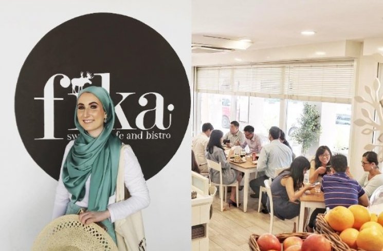 Kafe halal di Singapura. (Instagram/@fikacafesg,@tas_smidhagen)