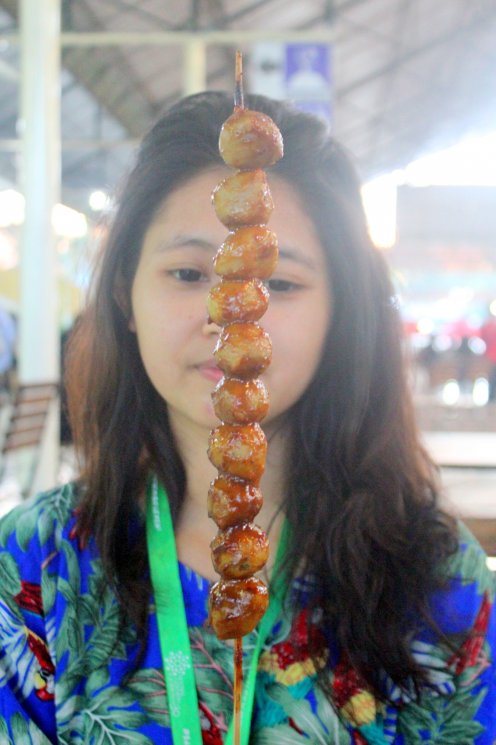Bakso Pentol Goyang di Festival Kesenian Yogyakarta. (Guideku.com/Arendya)