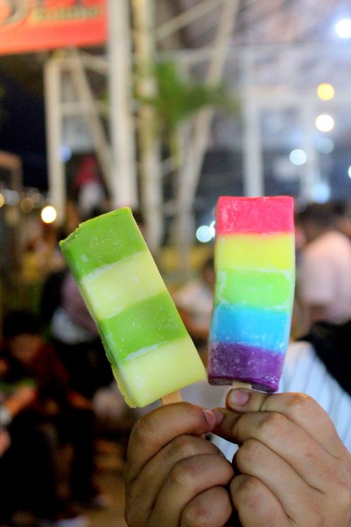 Es Gabus Pelangi di Festival Kesenian Yogyakarta. (Guideku.com/Arendya)