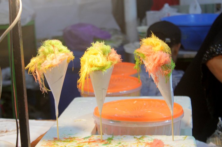 Rambut Nenek di Festival Kesenian Yogyakarta. (Guideku.com/Arendya)