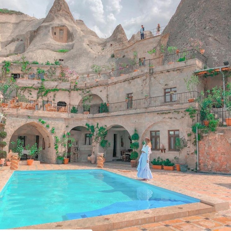 Local Cave House Hotel di Cappadocia. (Instagram/@localcavehouse)