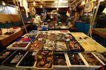 Pasar Ikan Tsukiji di Jepang. (Flickr/http:/3CoolDudesInTokyo)
