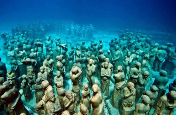 5 Potret Menakjubkan Negeri di Bawah Laut Cancun, Meksiko