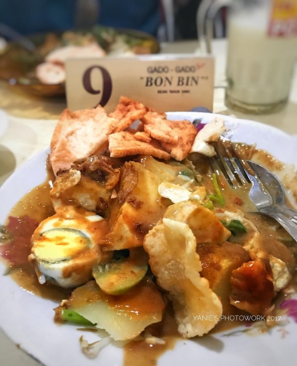 Gado-gado Bonbin. (Instagram/@yani_indrayani)