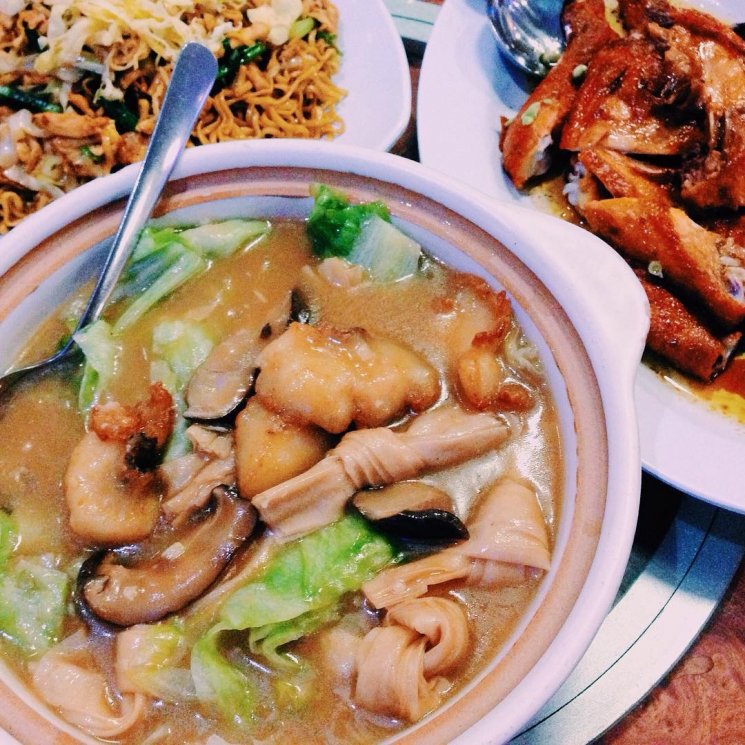 Salah satu masakan di Restoran Cahaya Kota. (Instagram/@florencialim)