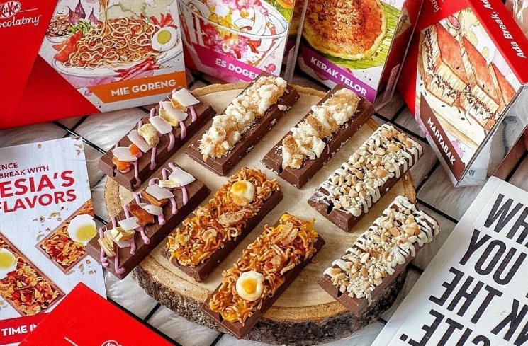 Kitkat hadir dengan rasa khas kuliner Indonesia. (Instagram/@hungryfever)