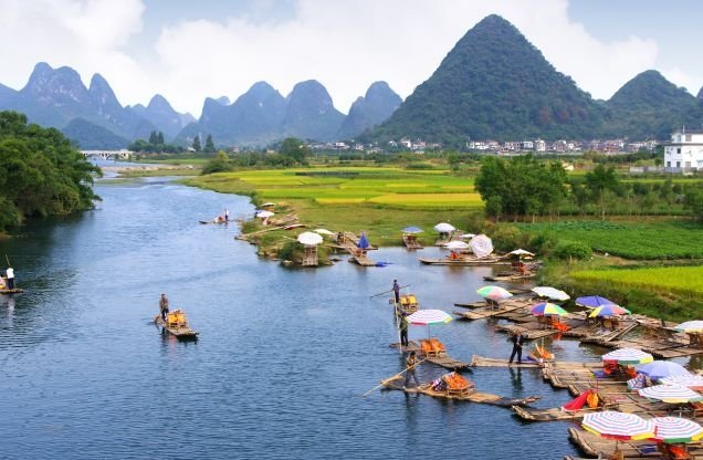 Desa Yangshuo (china.reisen)