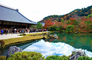 Megahnya Kuil Tenryuji Kyoto di Jepang