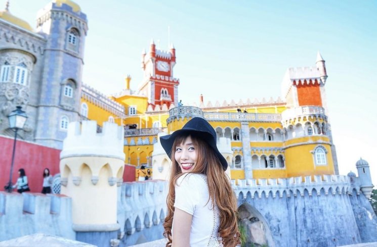 Pena Palace, Kastil Instagramable yang ada di Portugal. (Instagram/@s.claire.s)