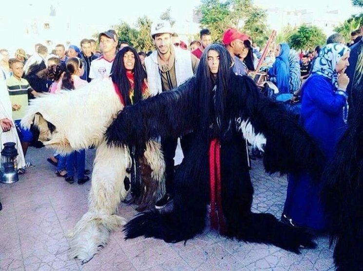 Festival Boujlod di Maroko. (Instagram/@bilmawen.bouljoud)