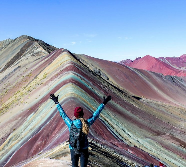 Pegunungan Andes di Peru. (Instagram/@courtpm)