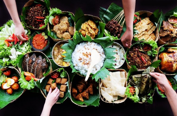 Nasi Bancakan ala Hotel Santika Premiere Bintaro. (Hotel Santika Premiere Bintaro)