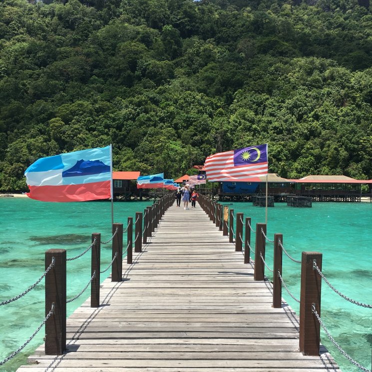 Pulau Bohey Dulang. (Instagram/@mary.anna)