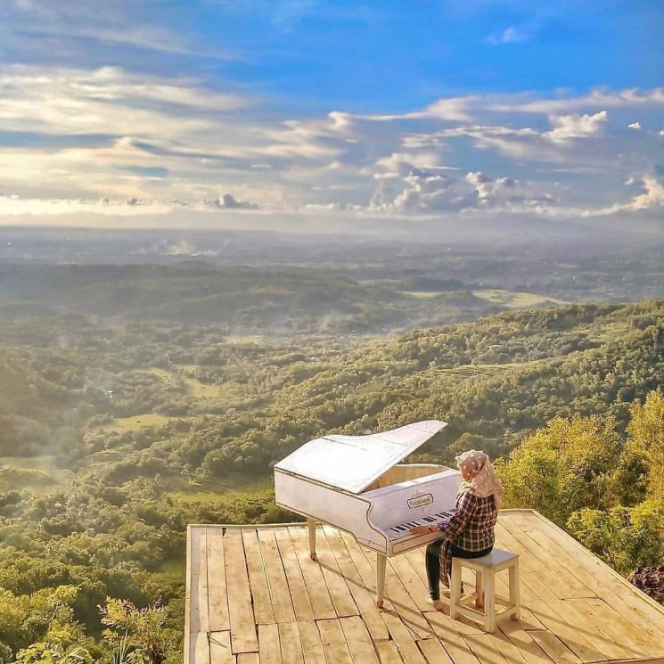 Destinasi wisata Pintu Dahromo di Yogyakarta. (Instagram/@pintoelangit)
