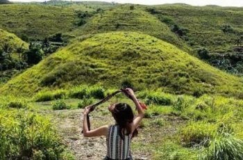 Bukit Teletubbies di Nusa Penida Bali. (Instagram/@caesacahaya)