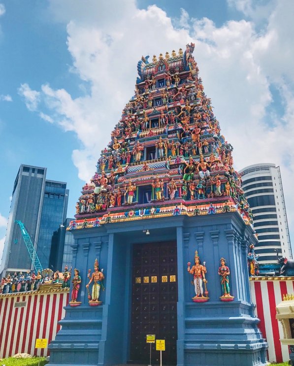 Little India di Singapura. (Instagram/@liliha07)