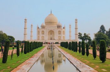 Taj Mahal di India. (Instagram/@adityawinarto92)
