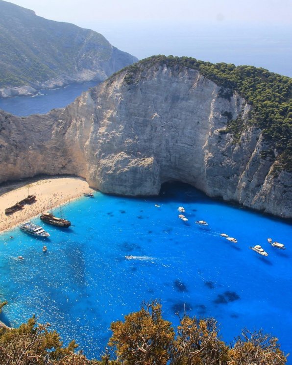 Pulau Zakynthos di Yunani. (Instagram/@aprendizdeviajante)