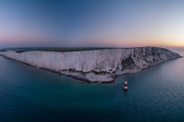 Beachy Head di Inggris. (Instagram/@derekmcluckie)