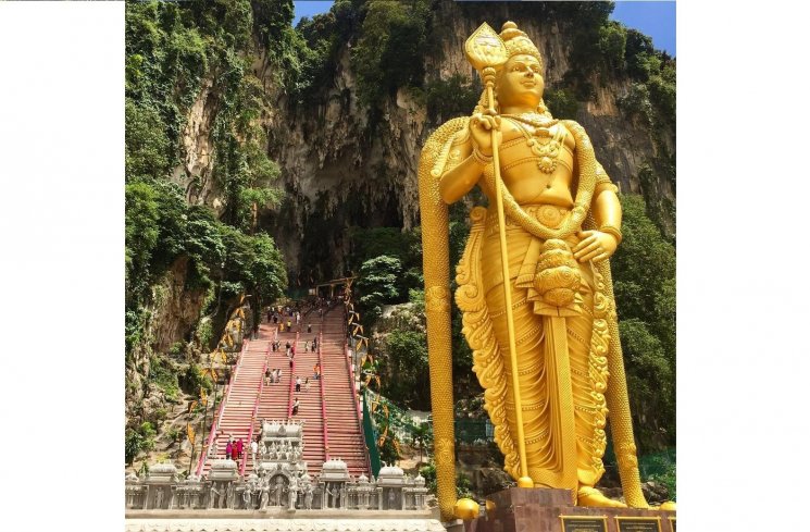 Penampilan Lama Kompleks Kuil Batu Caves (instagram.com/pavellukasmolik)