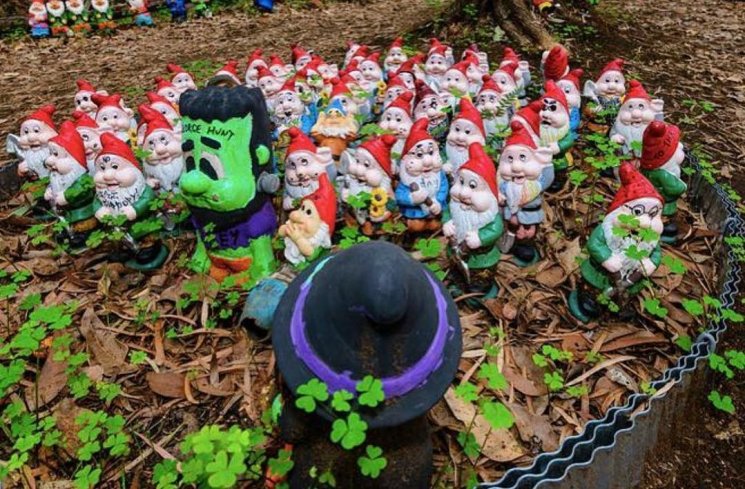 Gnomesville di Australia (instagram.com/routewhisperer)