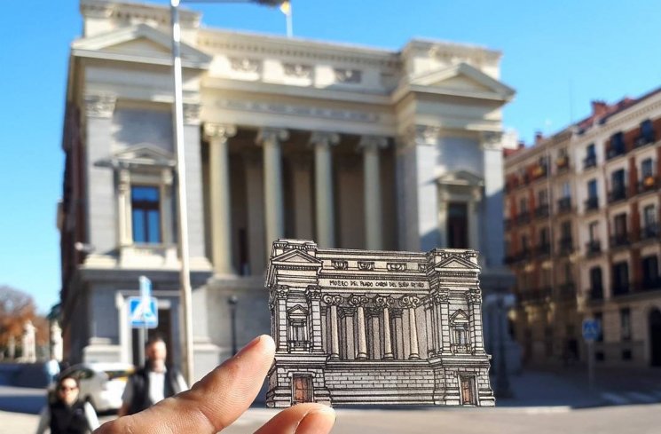 Sketsa Tempat Wisata Karya Maxwell Tilse (instagram.com/maxwellillustration)