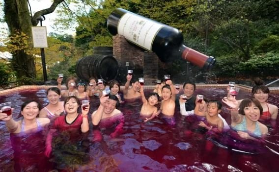 Pemandian anggur merah Hakone Kowakien Yunessun Spa and Resort (Trip Advisor)