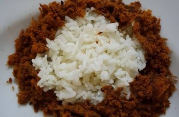Nasi Abon, Instagram/@tien_wi