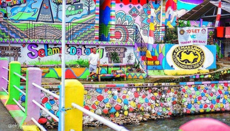 Kampung Katulampa. (Instagram/@potretbebas)