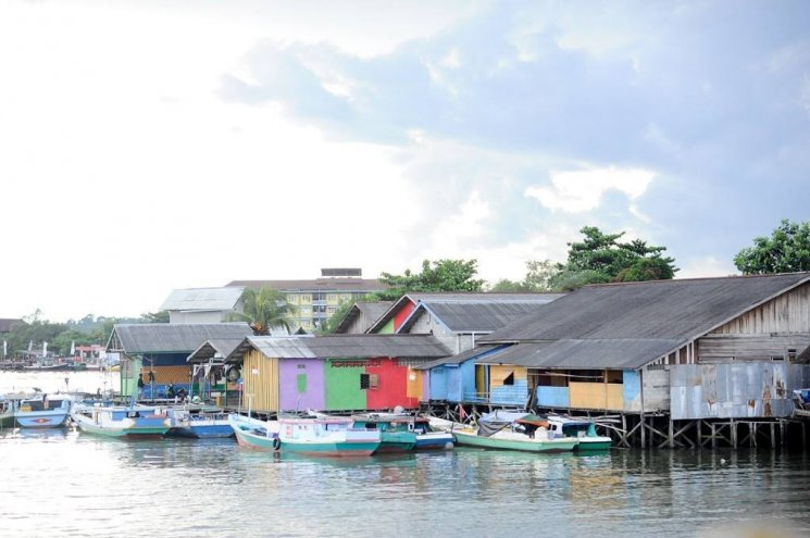 Kampung warna warni Teluk Seribu. (Instagram/@rachmawatireny)