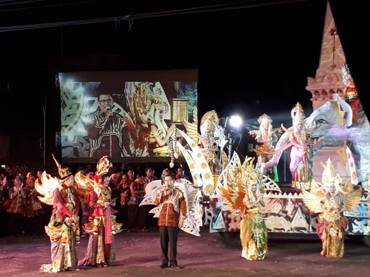 Wayang Night Jogja Carnival 2018. (Guideku.com/Arendya)