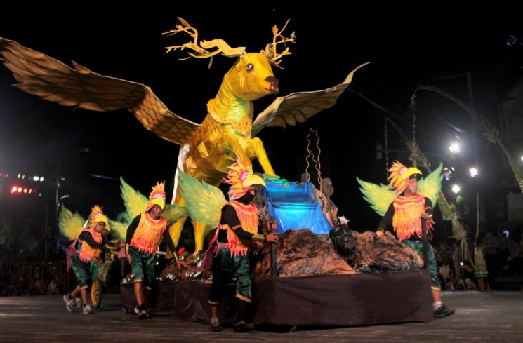 Wayang Night Jogja Carnival 2018. (Guideku.com/Arendya)