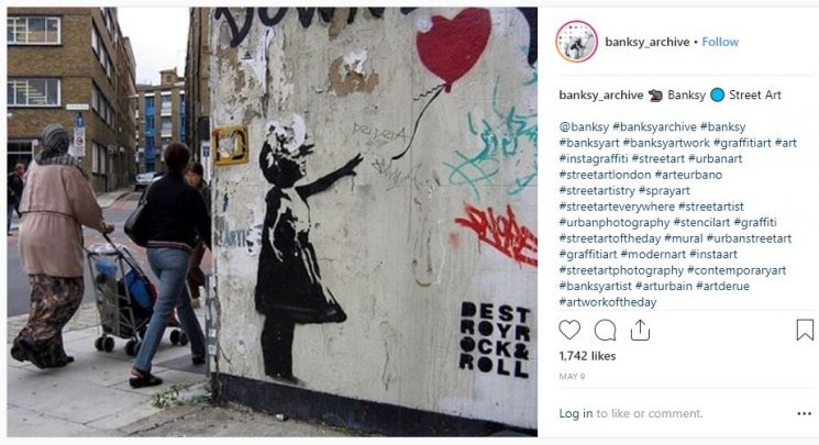 (Instagram Bansky Archive)