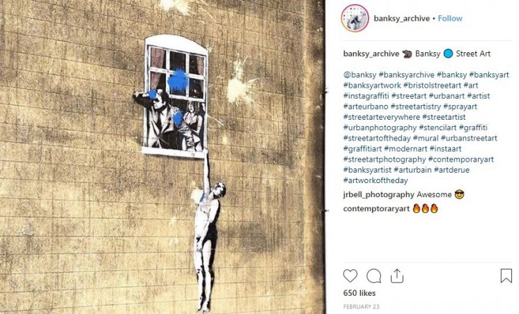 (Instagram Bansky Archive)