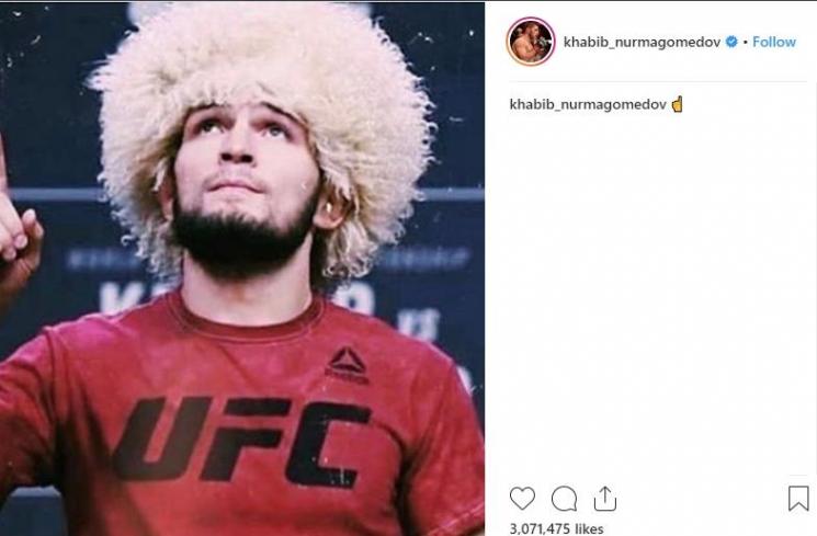 Khabib Nurmagomedov. (Instagram/@Khabib_nurmagomedov)