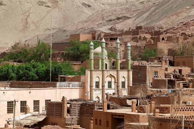 Ilustrasi wilayah Xinjiang di Cina. (Pixabay)