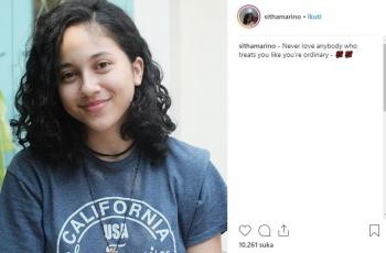 5 Gaya Liburan Sitha Marino, Adik Putri Marino Pecinta Traveling