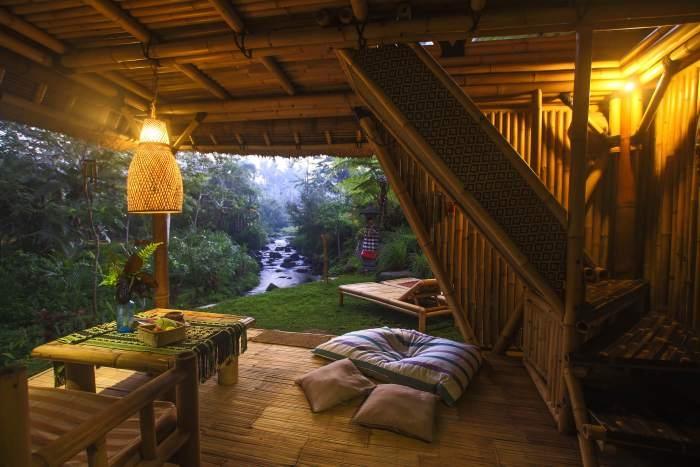 Kamar tidur di Hideout Bali. (Hideout Bali)