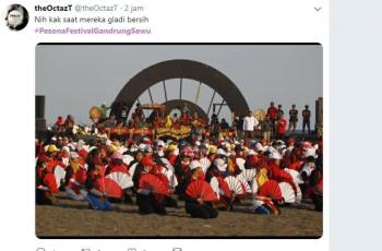 Sempat Ditolak Ormas, Ini Dia Pesona Festival Gandrung Sewu 2018