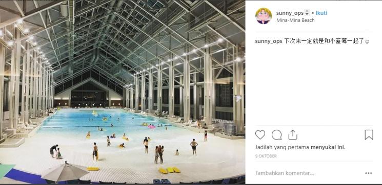 Mina-mina Beach di Jepang. (Instagram/@sunny_ops) 