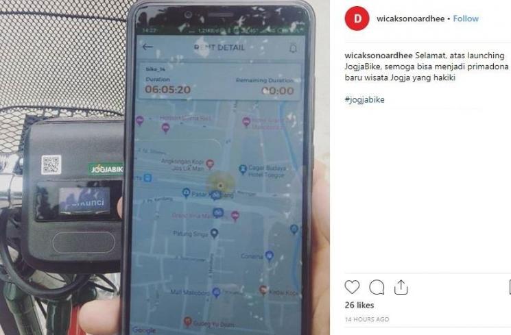 Peluncuran JogjaBike (instagram.com/wicaksonoardhee)