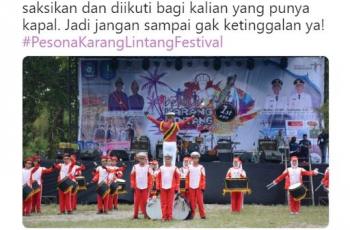 Karang Lintang Festival 2018. (Twitter/@Poberth1)