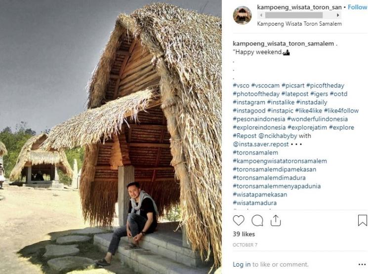 Potret Eksotisnya Kampung Toron Samalem Di Pamekasan