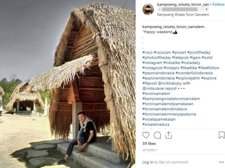 Kampung Toron Samalem (Instagram  Toron Samalem Menyapa Dunia)